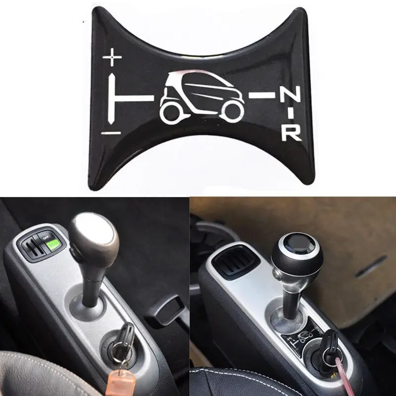 

Car Styling 3D Gear Shift Knob Decal Sticker For BENZ SMART FORTWO 451 Protect Scratch Screen Cover Stickers for the Car