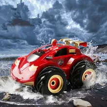 Высокоскоростной внедорожник RC автомобиль человек амфибия 4WD электрический пульт дистанционного управления гоночный автомобиль дистанционного управления автомобиля игрушки ребенок подарки
