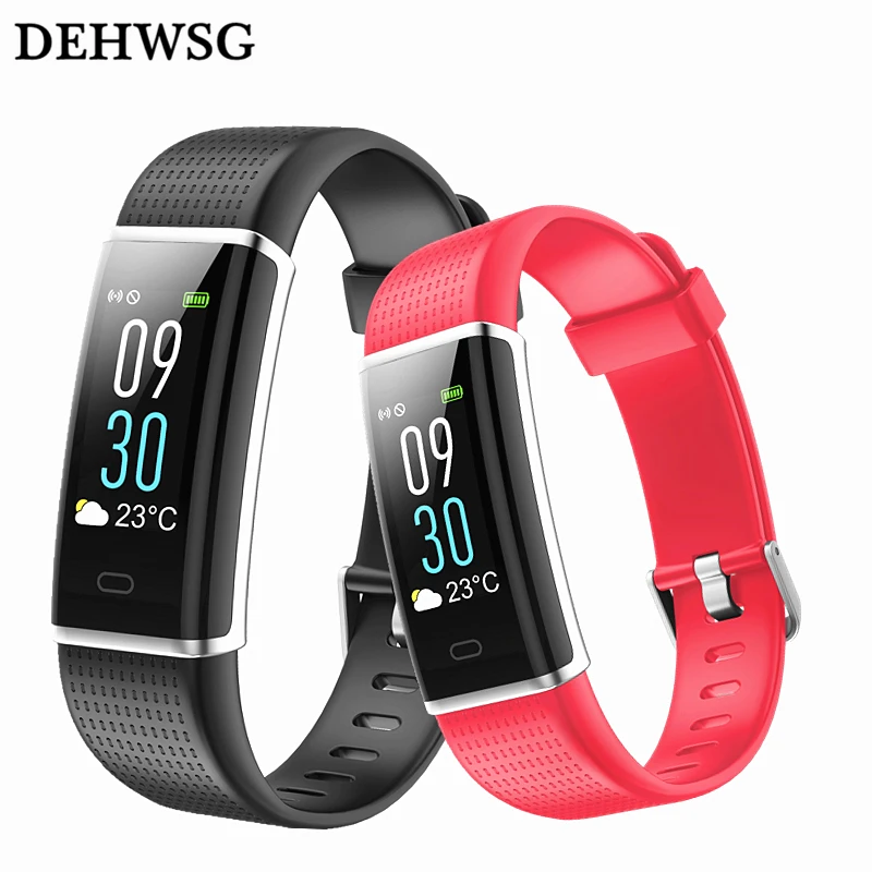 

DEHWSG Smart Wristbands Heart Rate Monitor IP67 Waterproof Fitness Bracelet GPS Tracking for Xiaomi Mi Band Amazfit huawei Phone