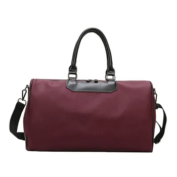 

Men's PU Leather Gym Bag Travel Sports Bags Handbags For Fitness Men Women Training Shoulder Sac With Shoes Sac De Sport Bag