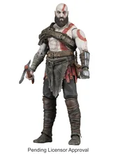 Tobyfancy NECA Game God Of War Kratos With Axe PVC Action Figure 7 inch Collectables Model Toy
