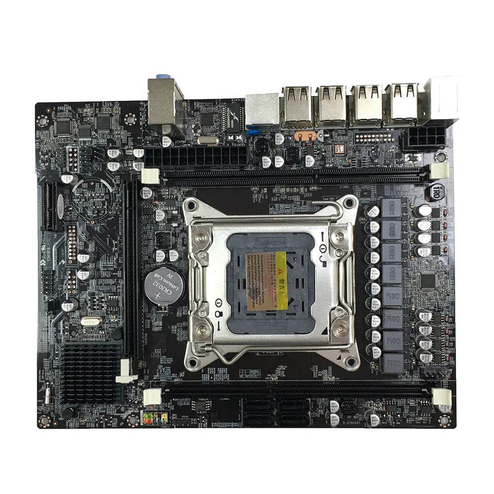 

216*170mm X79 Motherboard DDR3 Mini ATX PCI-E X16 X1 LGA 2011 Computer Motherboard 2*DDR3 1866/1600/1333MHz 4*Sata2.0 Mainboard