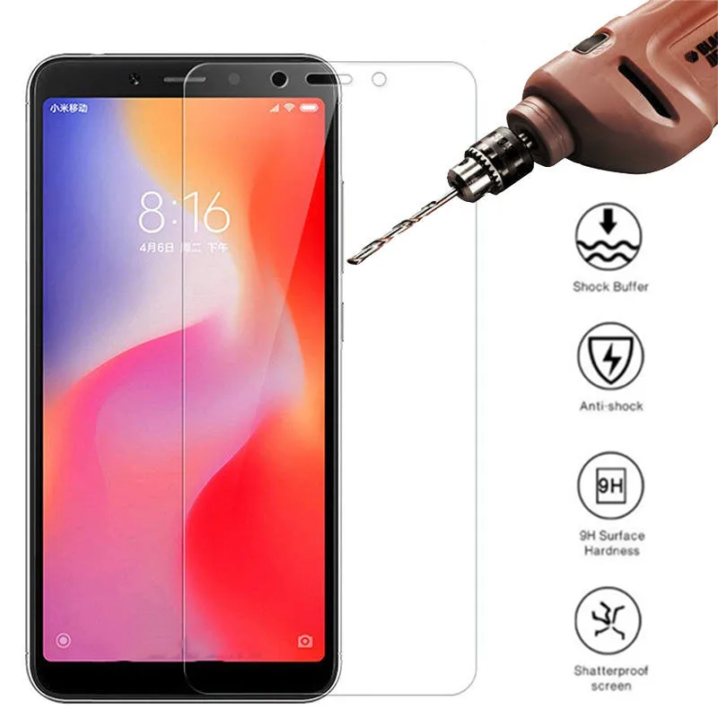 Защитное стекло для Xiaomi Redmi 6 a 6a закаленное 6a|Защитные стёкла и плёнки| |