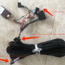 Только можно установить наш автомобиль DVD) 6 м длинный удлинитель для BMW E46 E39 E53 и Benz W211 волоконный автомобильный dvd-плеер