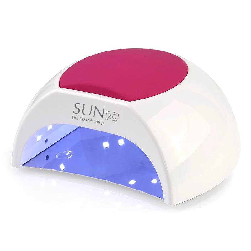 

SUN2C 48W Nail Dryer UV LED Nail Lamp Gel Polish Curing UV Lamp with Bottom 30s/60s Timer LCD Display Lamp for Nail Dryer