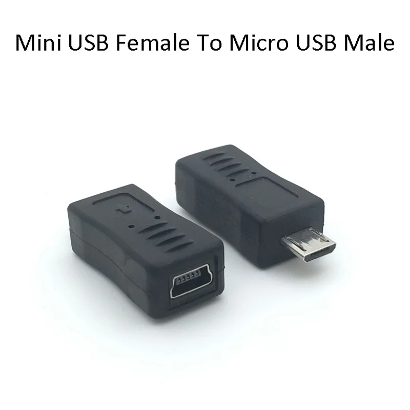 5 قطع usb البسيطة usb 5 دبوس ذكر أنثى إلى مايكرو usb usb ذكر أنثى التوصيل محول مبدل محول محول