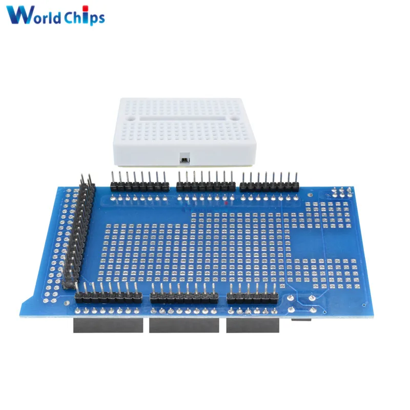 Mini PCB Breadboard 170 Tie Point for Arduino MEGA Proto Prototype Shield V3.0 V3 Expansion Development Board Mini PCB Breadboard 170 Tie Point for Arduino MEGA Proto Prototype Shield V3.0 V3 Expansion Development Board