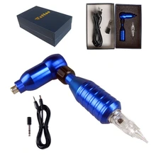 1 шт Профессиональный Голубой Цвет Ротари Машина татуировки макияж машина для татуировки комплект для перманентного макияжа татуировки