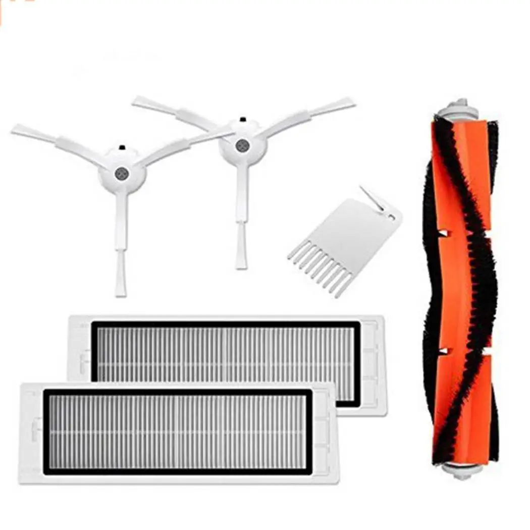

Durable Main Brush Side Brushes Filters For @@ Mijia / Roborock Robot Vacuum Cleaner Appliances