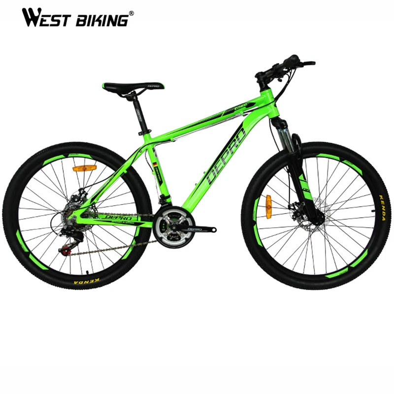 Discount Mountain Bike Aluminum Alloy 21 speed Dual Disc Brakes 26 inch Variable Speed Drive Bicycle Men & Women Students Cycling Bicicle 3