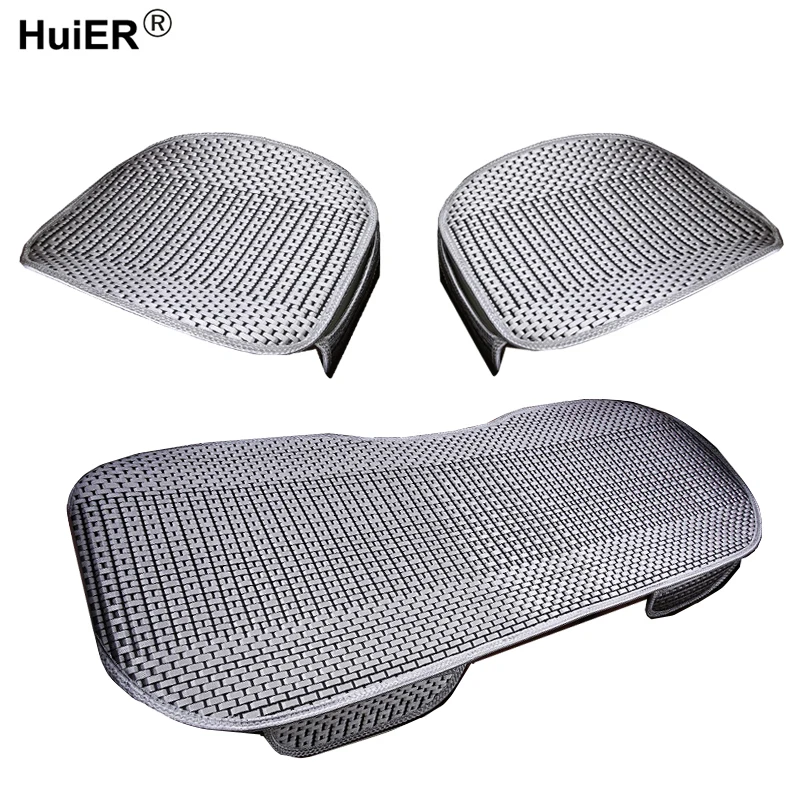 

Car Seat Cover 3 Colors Universal Car seat Cushion Ice Silk Breathable Car Styling Auto Accessories Protection For Car Seat