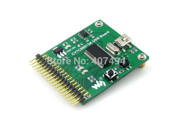 5 шт./лот CY7C68013A USB плата (mini) CY7C68013 EZ FX2LP разъем для печатной платы встроенный 8051 Core