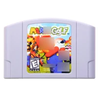 N64Game MarioGolf видеоигры картридж Консоли Карты Английская литература США версия (можно сохранить)