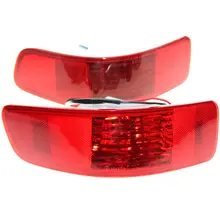 LARBLL Pair Rear Bumper Right Left Tail Fog Light Lamp Fit for Mitsubishi Outlander PEUGEOT 4007 2007-2012 CITROEN C-Crosser