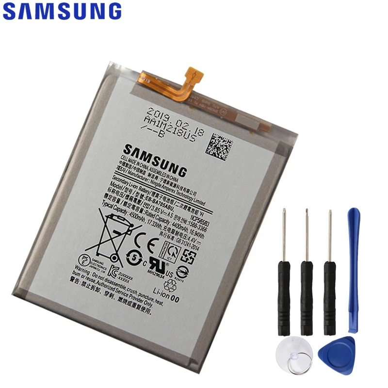 

Original Replacement Battery EB-BA705ABU For Samsung Galaxy A70 A705 SM-A705 Genuine Phone Battery 4500mAh