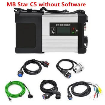 

Best Quality Full Chip MB Star C5 SD Connect Function as Star Diagnosis C4 with WIFI for Cars and Trucks without Software HDD