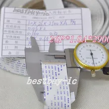 1.0 мм расстояние+ 2900 мм Длина+ 26 P/в том же направлении линии мягкой проволоки Гибкий плоский кабель. 26 P* 1.0A* 2900 мм