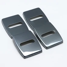4 шт. анти-ржавчина автомобилей Дверные замки Защитная Пряжка Обложка для BMW 4 серии F32 440I 430i 425i 435i 420d автомобиль для укладки аксессуары