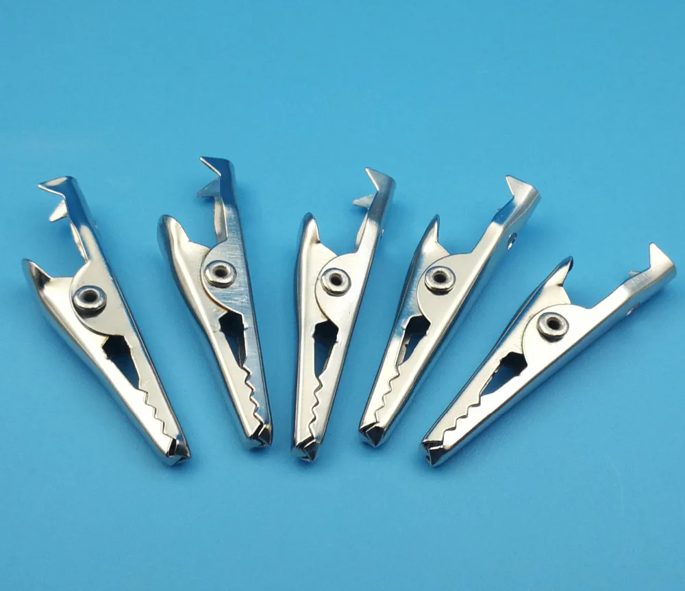 500 Pcs Alligator Clamp clip for wires card photo holder ID card Memo