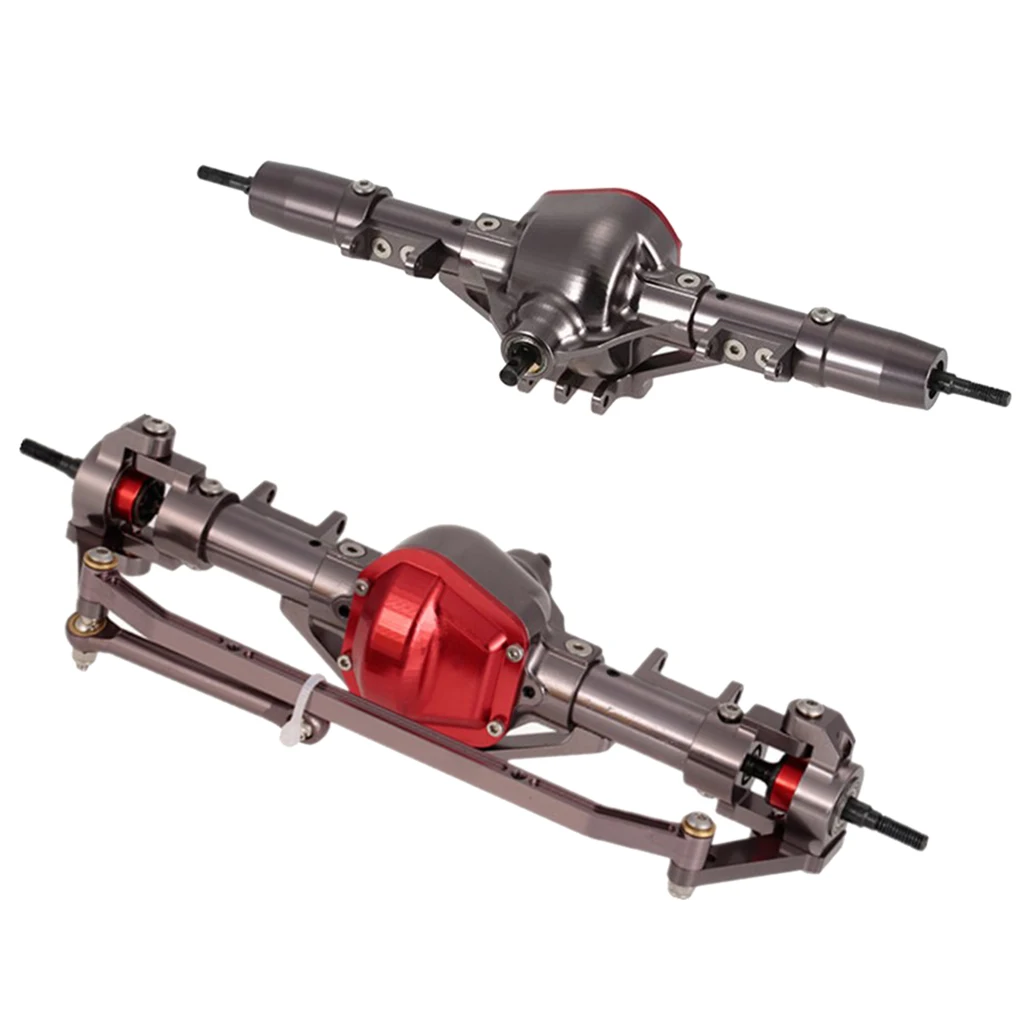 2x/Pack Front Rear Wheel Axle for 1/10 Axial Scx RC Car Accessories DIY Part