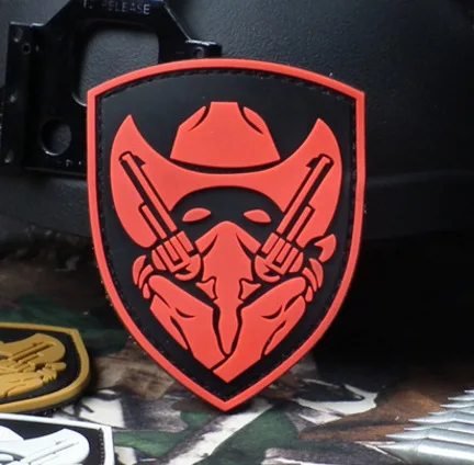Различные ПВХ эпоксидные нарукавные значки V вендетта команда бренд маска боевой дух патч одежда аппликация патчи пожарный S.A. Отдел SHD - Цвет: 44