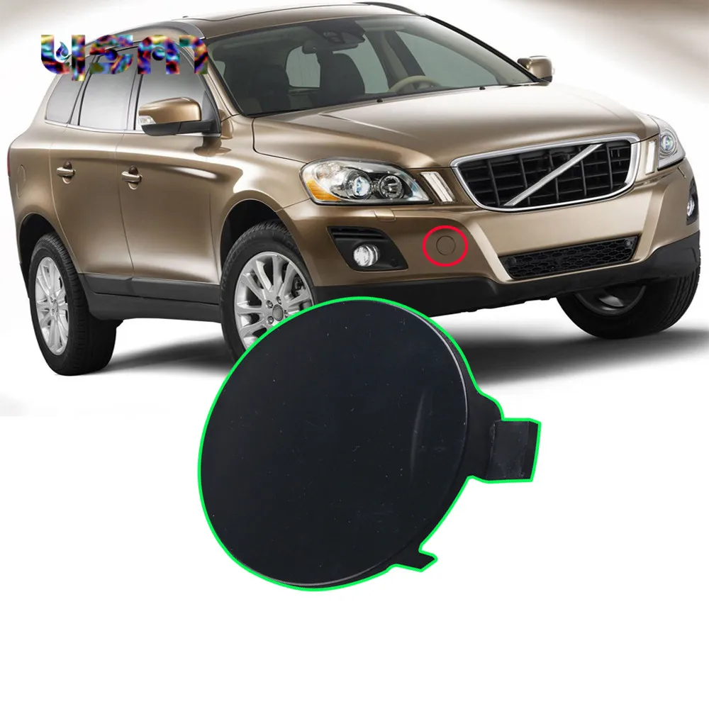 New Front Bumper Tow Hook Cover Eye Cap For Volvo XC60 2010 2013
