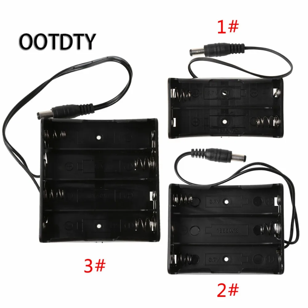 

DIY 2x 3x 4x 18650 Battery Holder Storage Box Case With DC 5.5x2.1mm power Plug