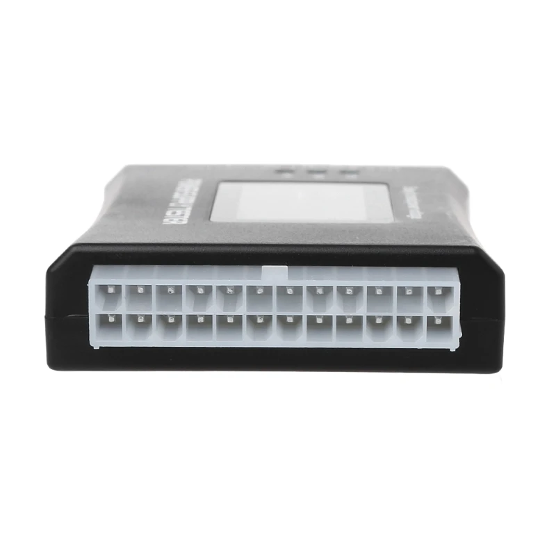 جديد LCD جهاز كمبيوتر شخصي 20/24 دبوس 4 PSU ATX BTX ITX SATA HDD امدادات الطاقة فاحص