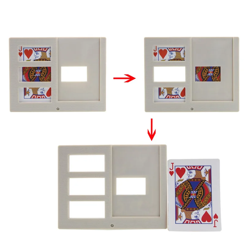 Magic Picture Frame cut and restore card magic tricks toys close up magic ZJP