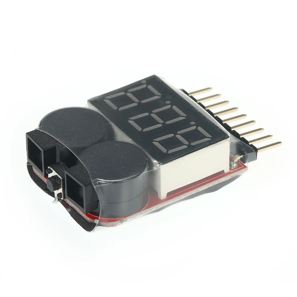 5pcs RC Lipo 2 in 1 Battery Voltage Tester Battery Checker Voltmeter