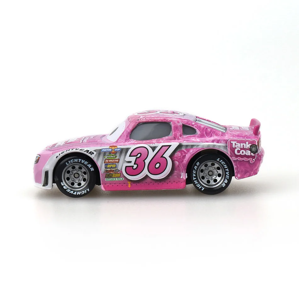 Disney Pixar Cars 2 3 Lightning 39 стиль McQueen Mater Jackson Storm Ramirez 1:55 литой автомобиль металлический сплав мальчик детские игрушки подарок