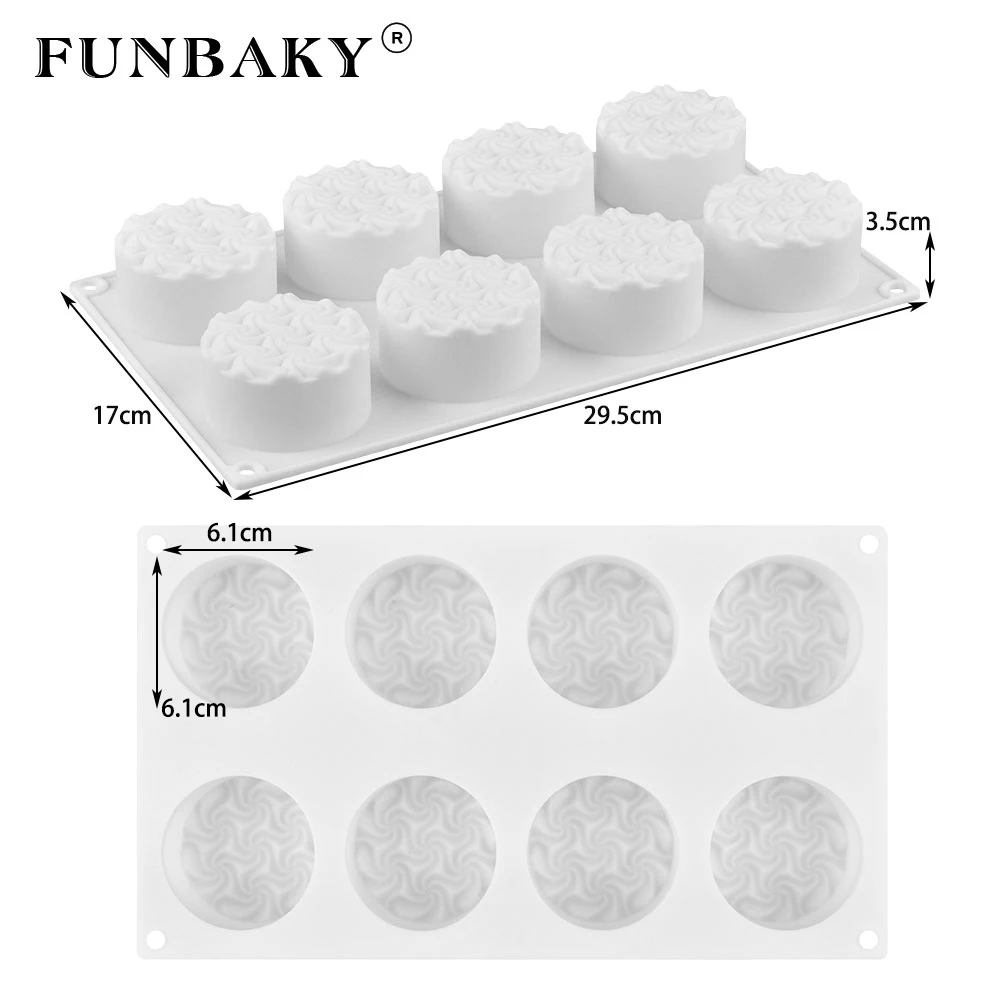 Силиконовая форма FUNBAKY для выпечки 6 предметов|Формы тортов| |