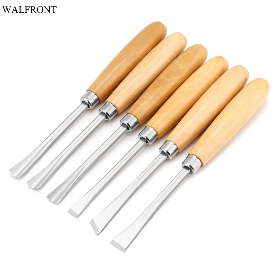 

6Pcs/set Woodworkinng Carving Chisels Professional Wood Carving Hand Chisels Set DIY Woodworking Sculpting Tools