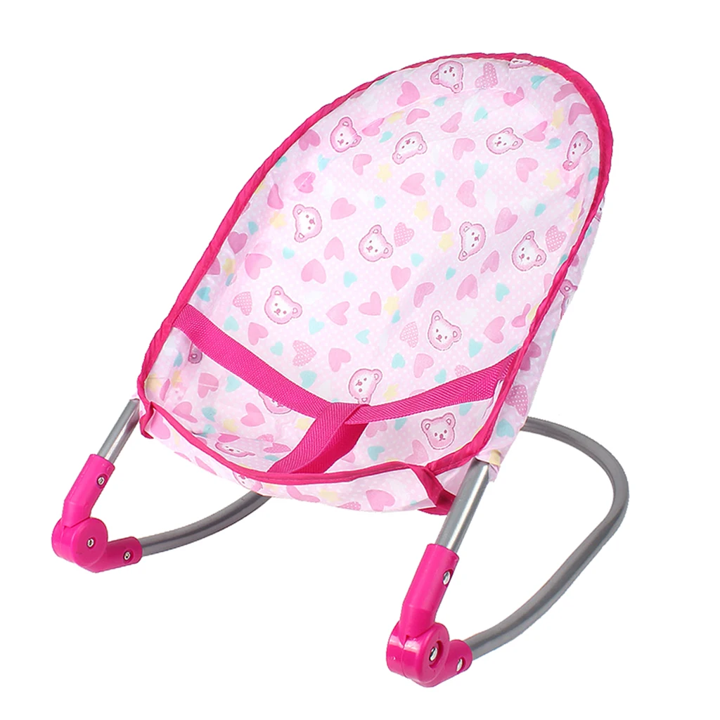 Kids Children Play House Toy - Simulation Furniture Playset Baby Infant Doll Bouncer Rocking Chair Rockers