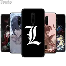 Silicone Cover Shell for Oneplus 7 7 Pro 6 6T 5T Black Case for Oneplus 7 7Pro Soft Phone Case Death Note