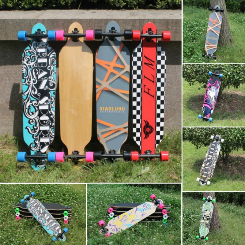 

Professional Complete Longboard Skateboard Four-wheel Maple Street Dancing Longboard Skate Board