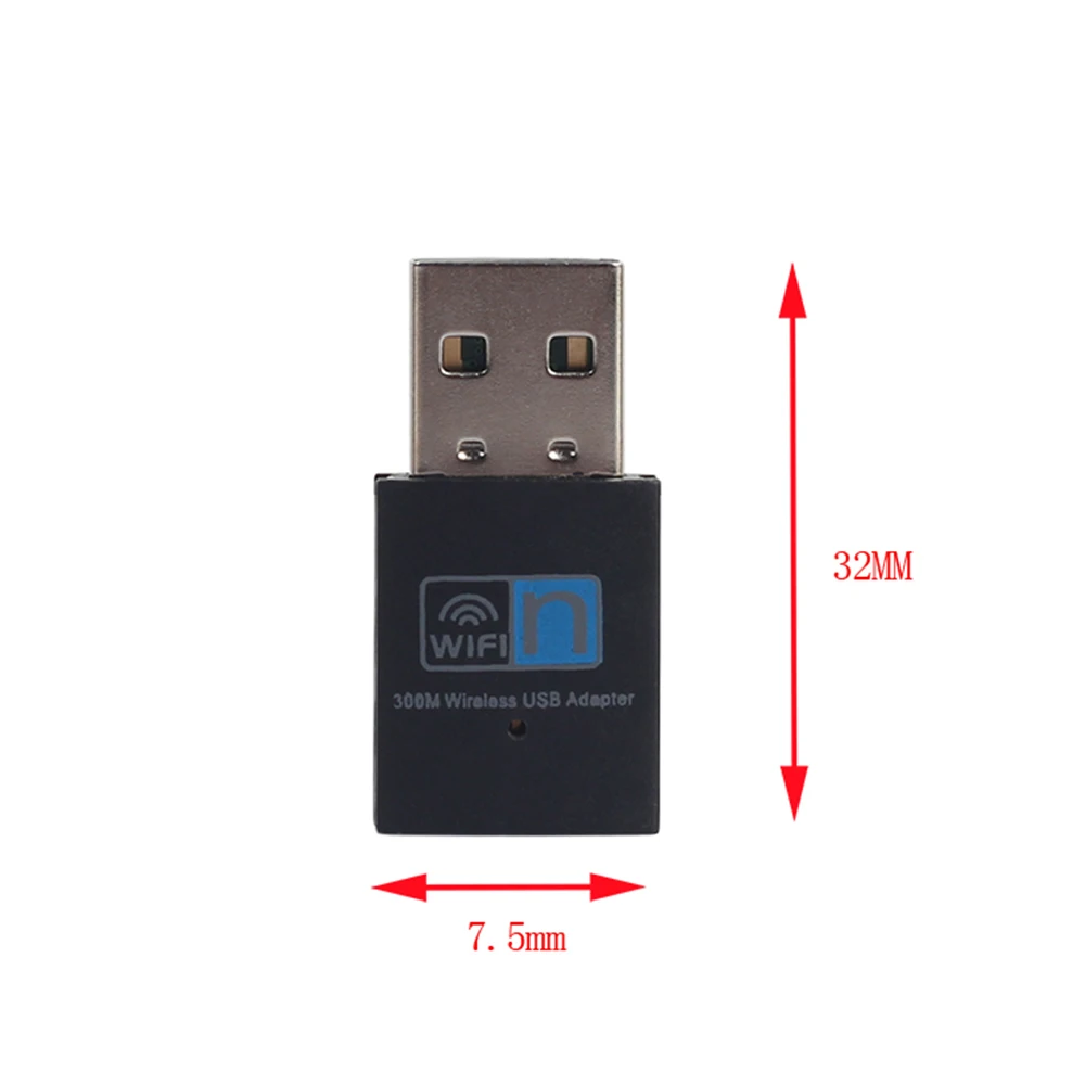 Мини 300 M USB2.0 Wi-Fi Dongle Беспроводной адаптер Wi-Fi сетевой адаптер карты 802,11 п/g/b Wifi сетевой адаптер