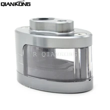 R QIANKONG CNC алюминиевый тормозной насос сцепления Главный бак цилиндр масляный резервуар чашка для Honda Yamaha Ducati Suzuki Kawasaki BMW DUKE