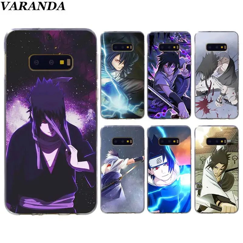 

Naruto Sasuke Art Phone cases for Samsung Galaxy S10 Plus S10e S8 S9 Plus S6 S7 edge A50 Note 8 9 TPU Soft Silicone case