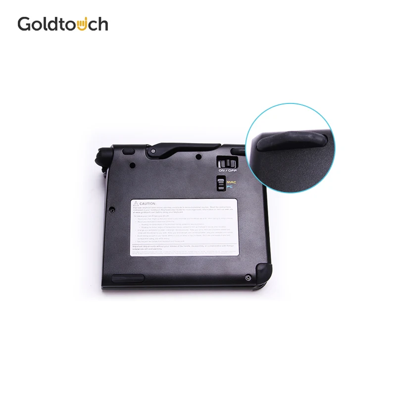 GOLDTOUCH эргономичная Bluetooth беспроводная клавиатура портативная Регулируемая по