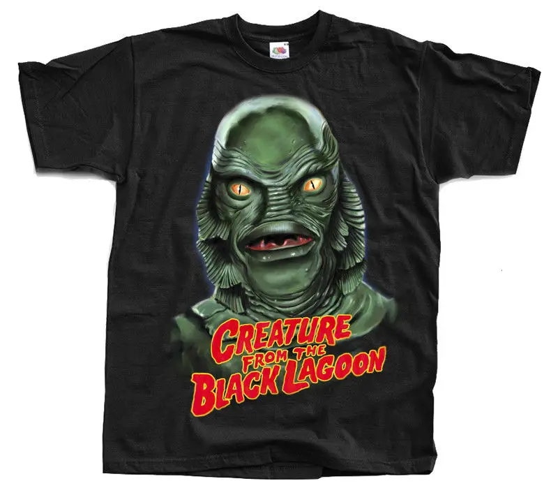 

Creature From The Black Lagoon V16 Movie Poster T Shirt Black All Sizes S 4Xl