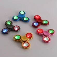 font b 2017 b font Colorful Luminous font b LED b font Lights Finger Spinner
