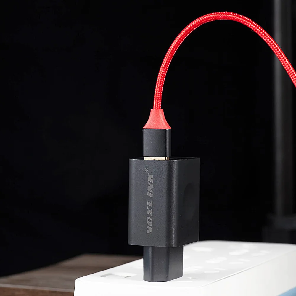 VOXLINK 2.4A Micro USB кабель нейлоновый кабель для быстрой зарядки мобильного телефона для samsung htc huawei Xiaomi USB кабель для синхронизации данных и зарядки