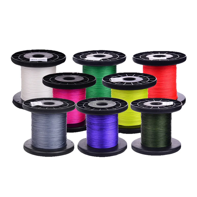 

LIEYUWANG1000M Fishing Line Super PE Braided 8 Strand Weaves Line