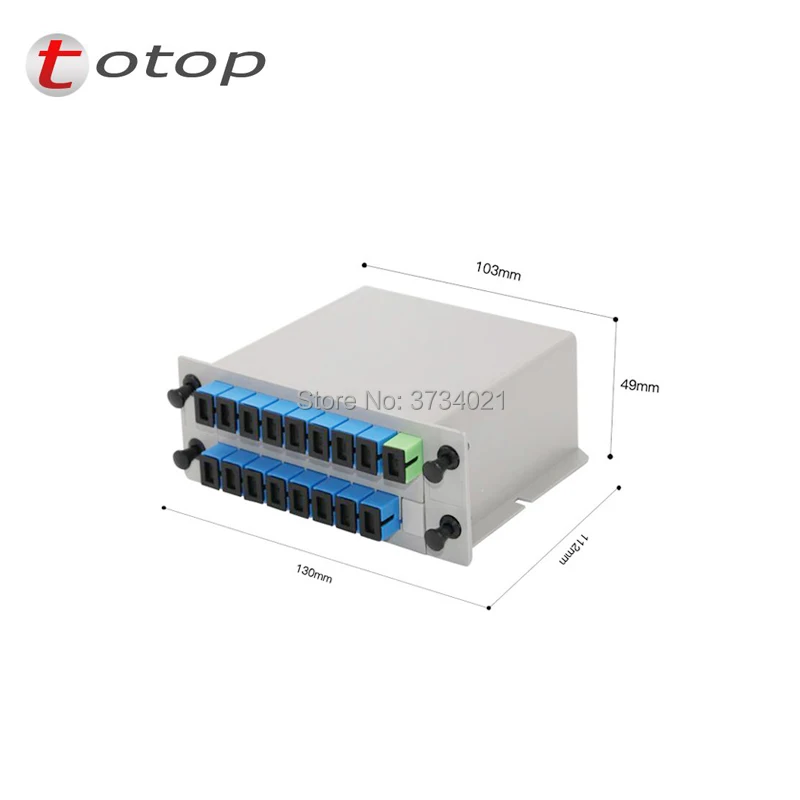 SC UPC 1x16 PLC optical splitter 333