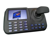 Cámara de conferencia IP ptz controlador onvif joystick con monitor pantalla LCD de 5 pulgadas