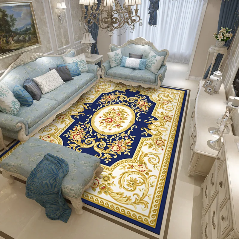  European Classical Carpet Livingroom Home Decor Bedroom Carpet Palace Sofa Coffee Table Rug Study R - 32998226789