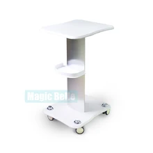 Ролик из алюминиевого сплава для мобильных салонов, тележка для ухода за лицом, косметическая машина, тележка с держателем