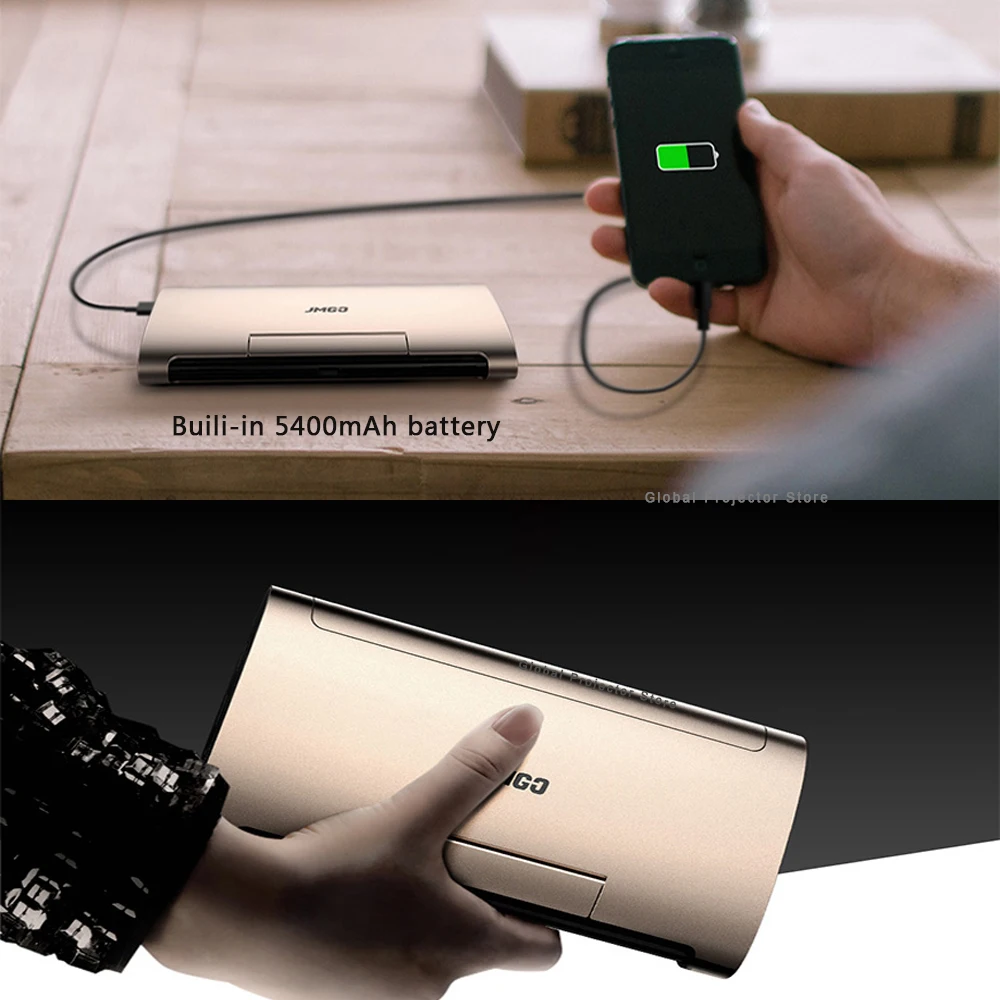 JMGO M6 Android 7 0 портативный мини проектор для домашнего кинотеатра Поддержка 1080P 4k
