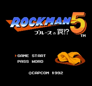

Rockman 5 Region Free 8 Bit Game Card For 72 Pin Video Game Player